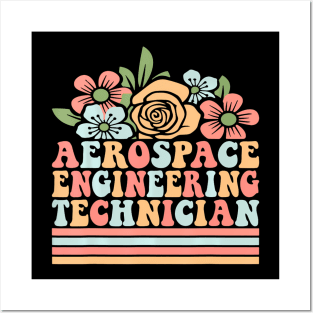 Aerospace Engineering Technician Eng Tech Aircraft Engineer Posters and Art